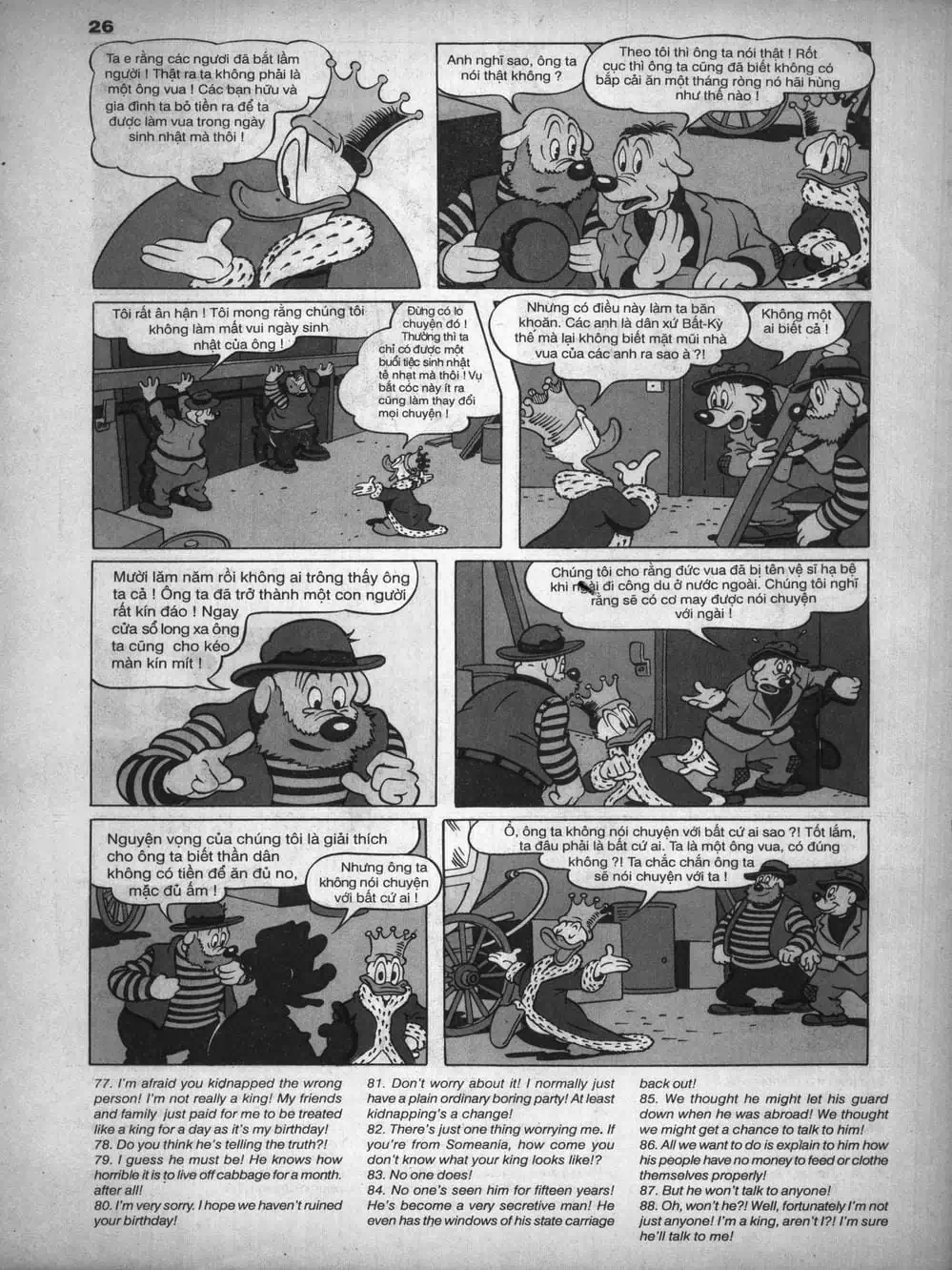 Truyện Tranh Donald Và Bạn Hữu trang 2