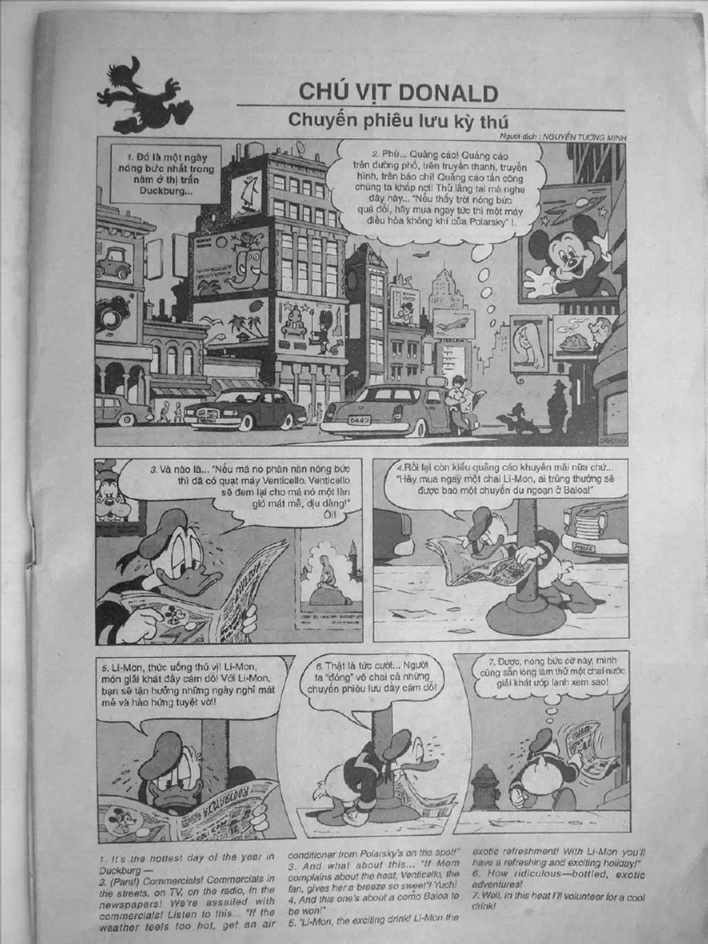 Truyện Tranh Donald Và Bạn Hữu trang 2