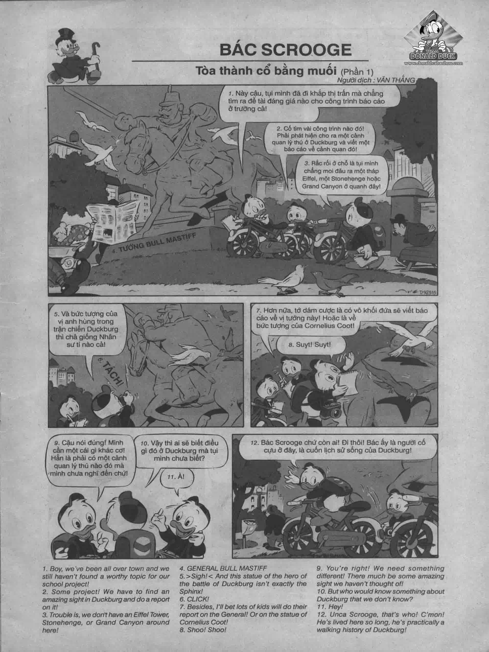 Truyện Tranh Donald Và Bạn Hữu trang 2
