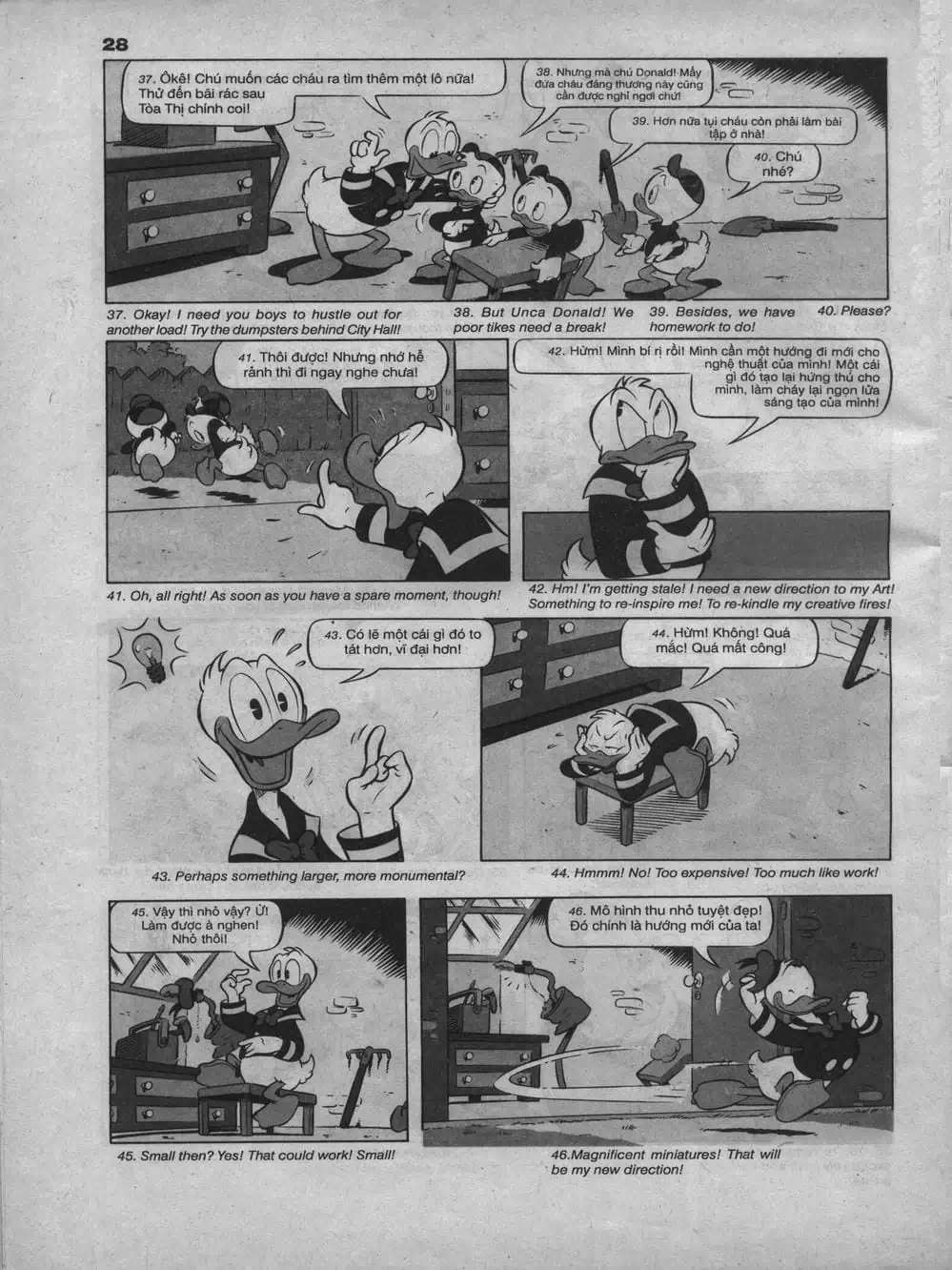Truyện Tranh Donald Và Bạn Hữu trang 2