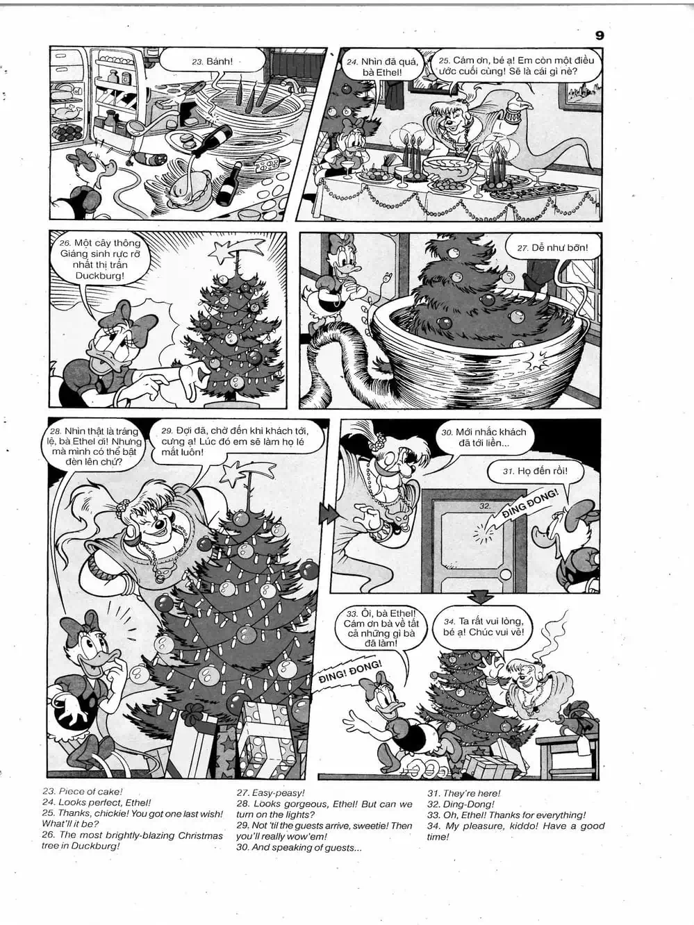 Truyện Tranh Donald Và Bạn Hữu trang 2