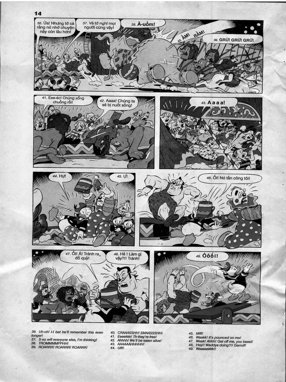 Truyện Tranh Donald Và Bạn Hữu trang 2