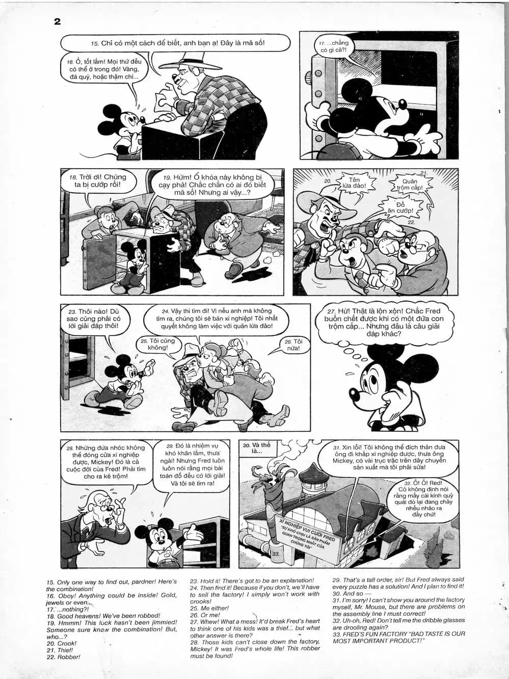 Truyện Tranh Donald Và Bạn Hữu trang 2