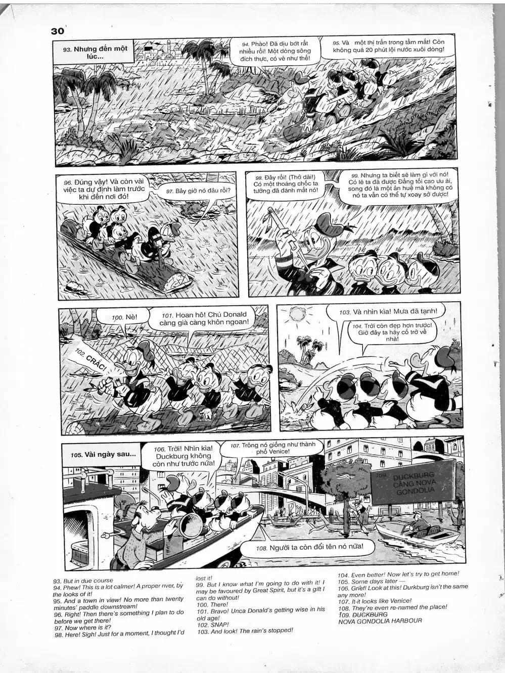 Truyện Tranh Donald Và Bạn Hữu trang 2