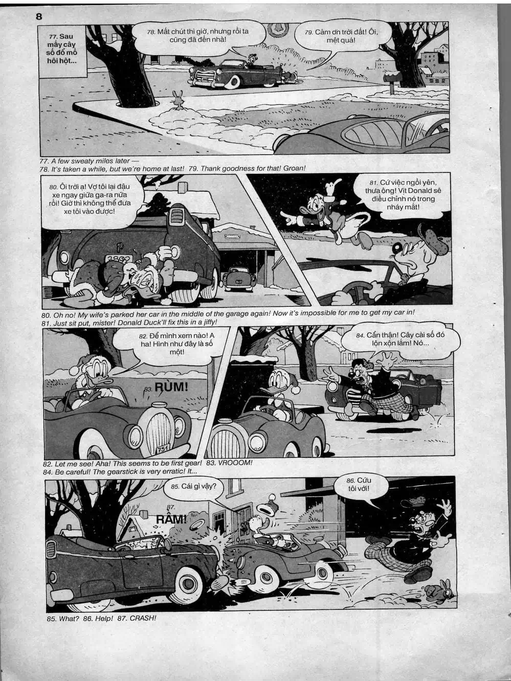 Truyện Tranh Donald Và Bạn Hữu trang 2