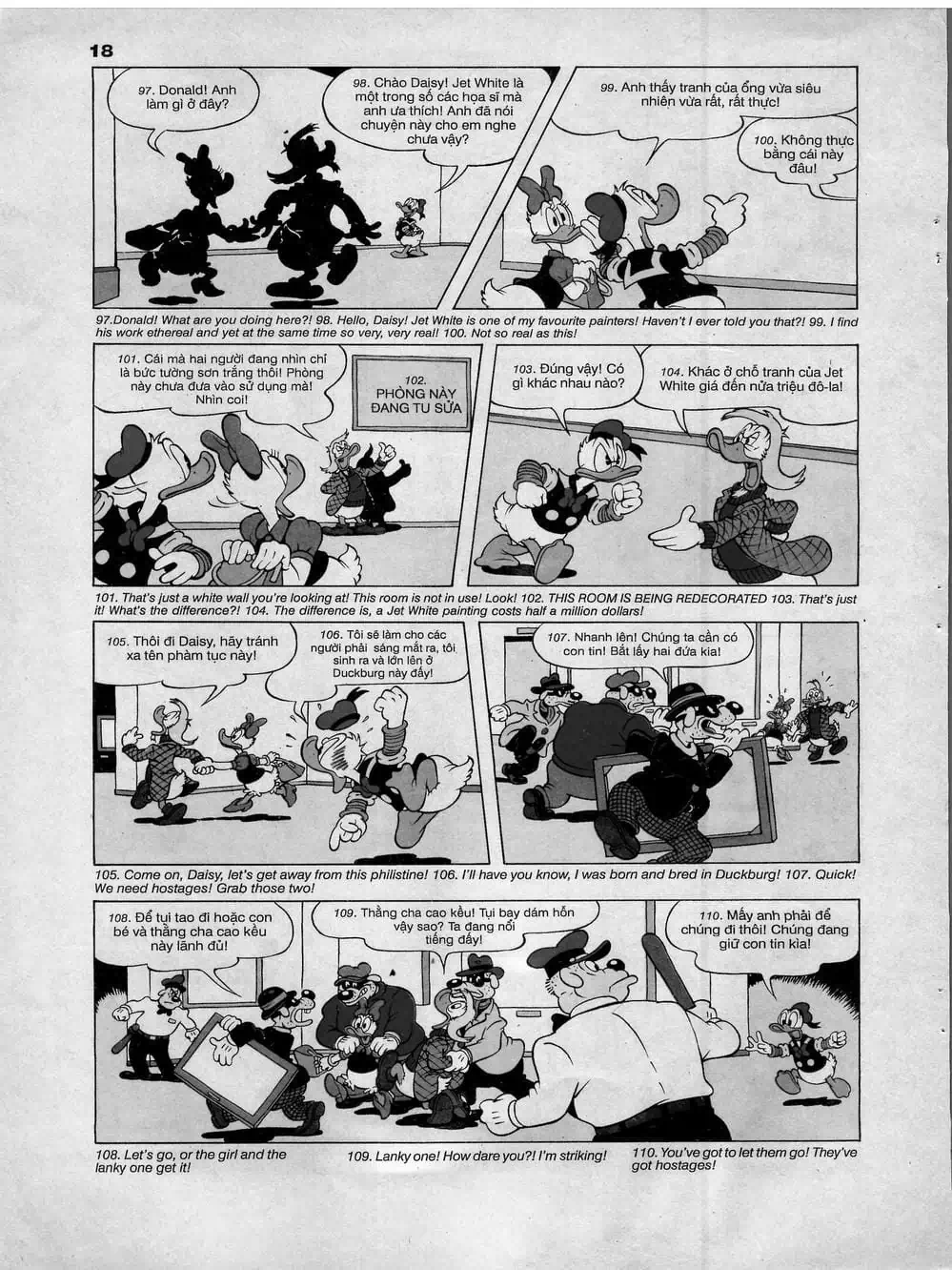 Truyện Tranh Donald Và Bạn Hữu trang 2