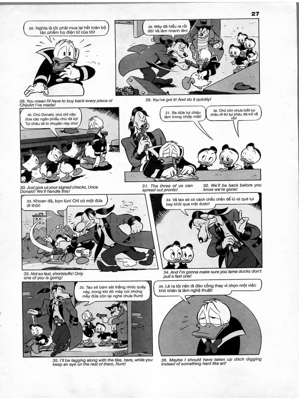 Truyện Tranh Donald Và Bạn Hữu trang 2