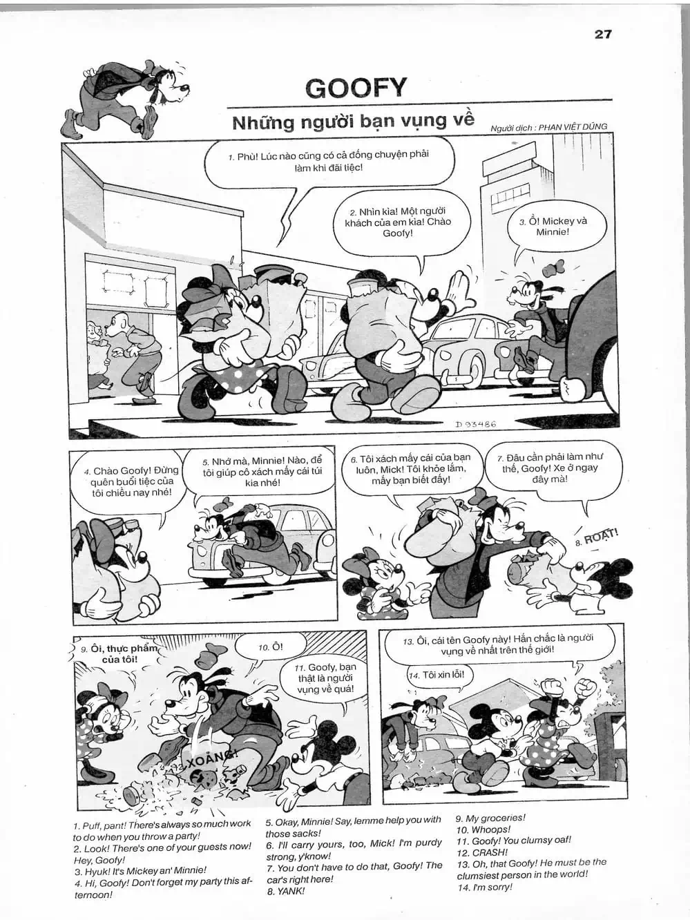 Truyện Tranh Donald Và Bạn Hữu trang 2