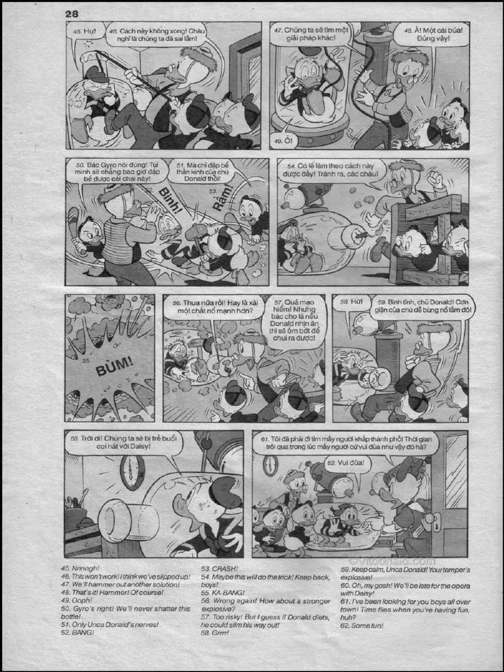 Truyện Tranh Donald Và Bạn Hữu trang 2