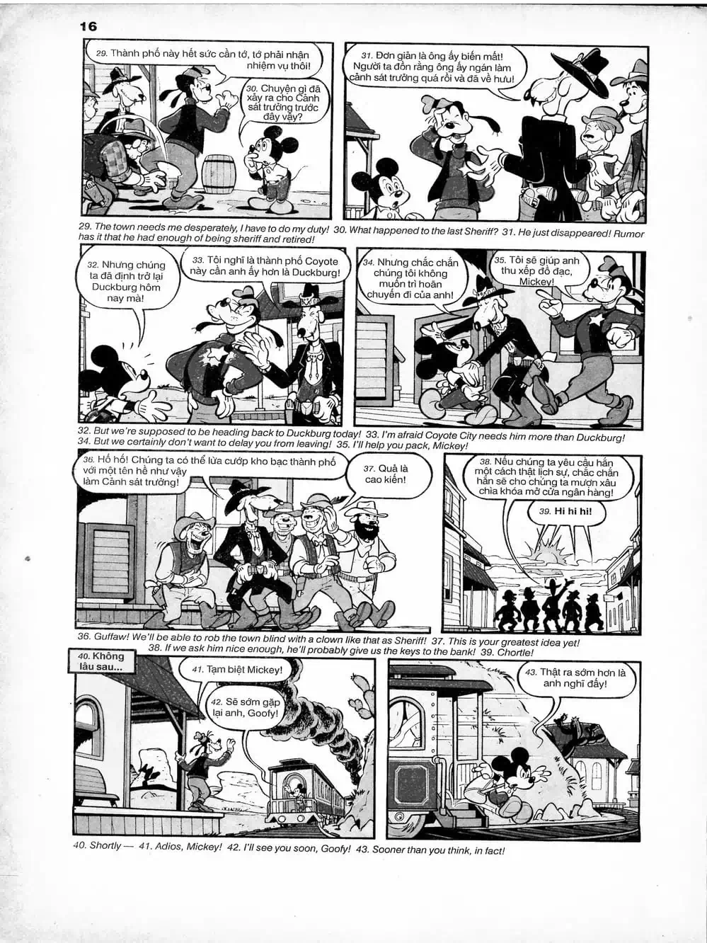 Truyện Tranh Donald Và Bạn Hữu trang 2