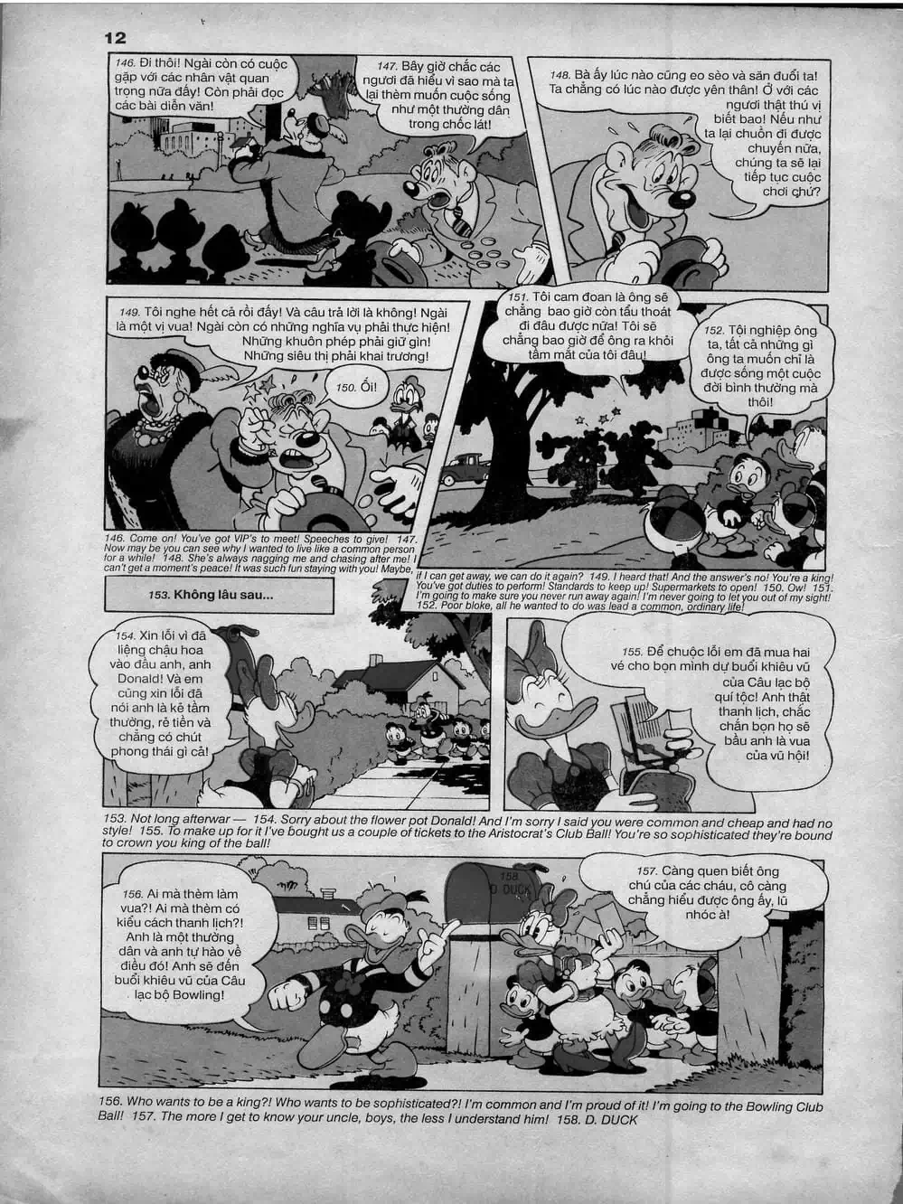 Truyện Tranh Donald Và Bạn Hữu trang 2