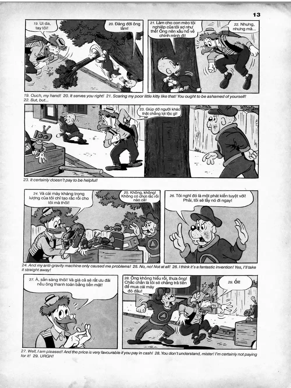 Truyện Tranh Donald Và Bạn Hữu trang 2