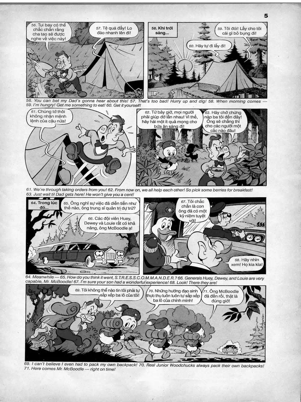 Truyện Tranh Donald Và Bạn Hữu trang 2