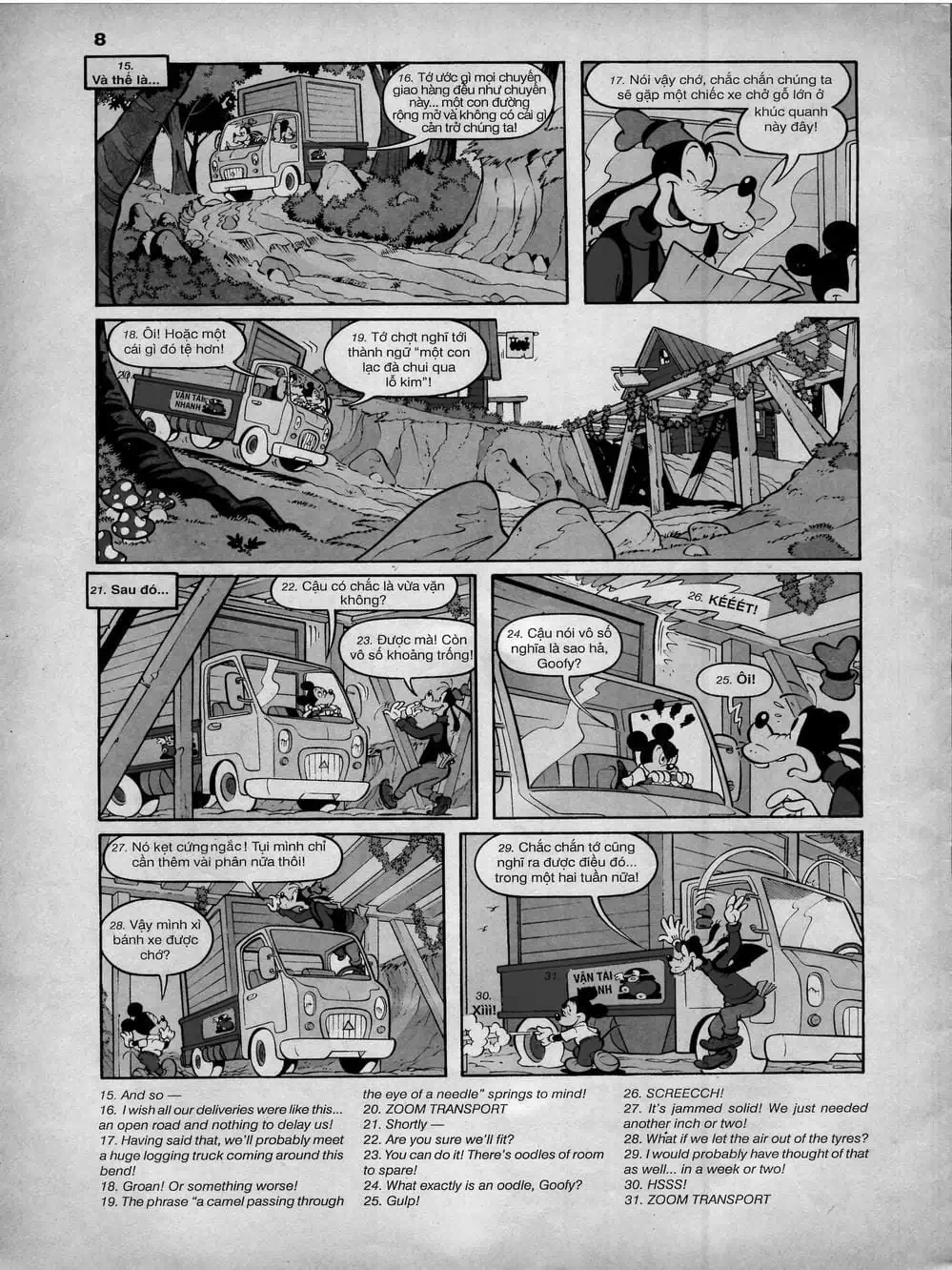 Truyện Tranh Donald Và Bạn Hữu trang 2