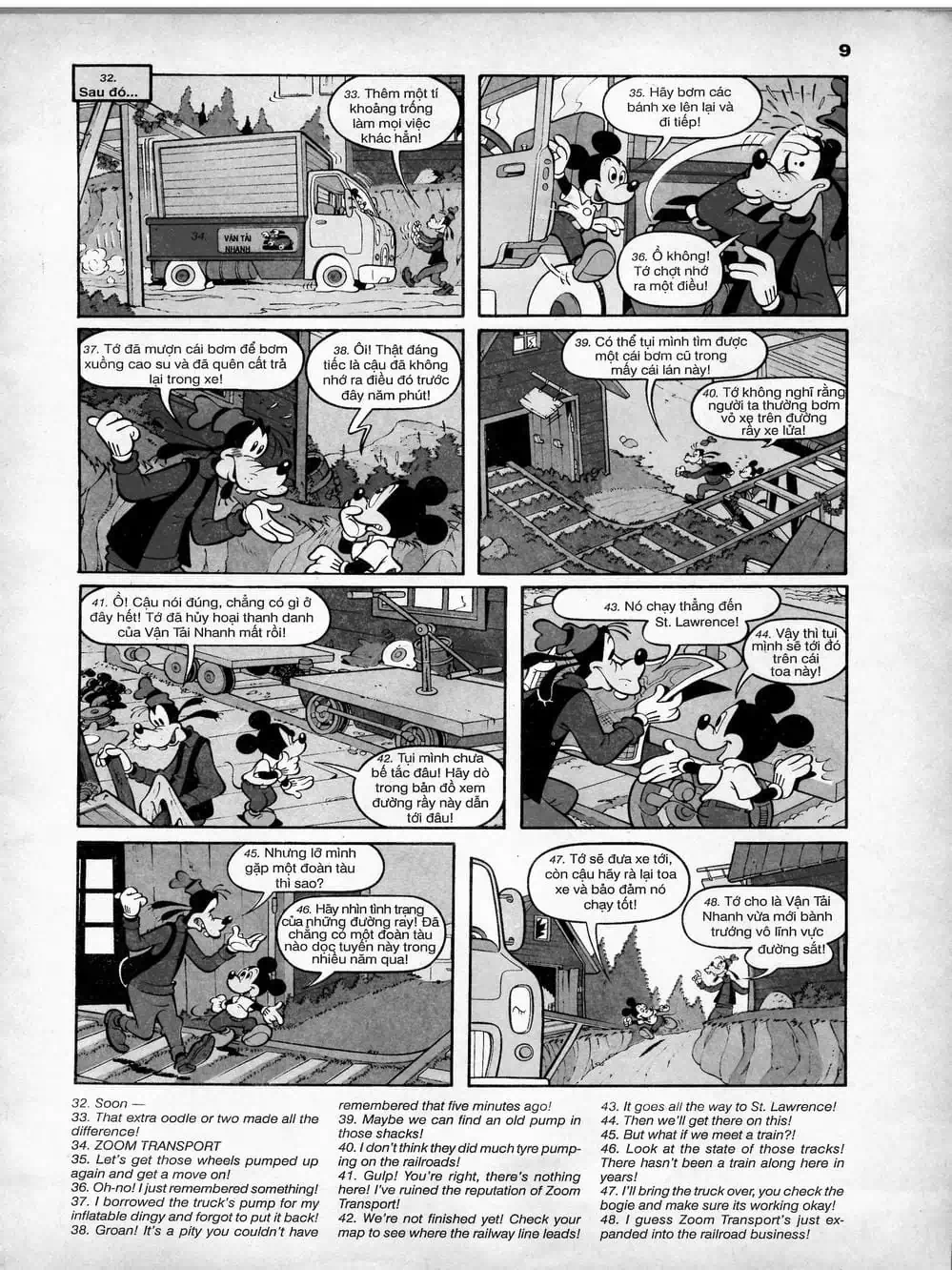Truyện Tranh Donald Và Bạn Hữu trang 2