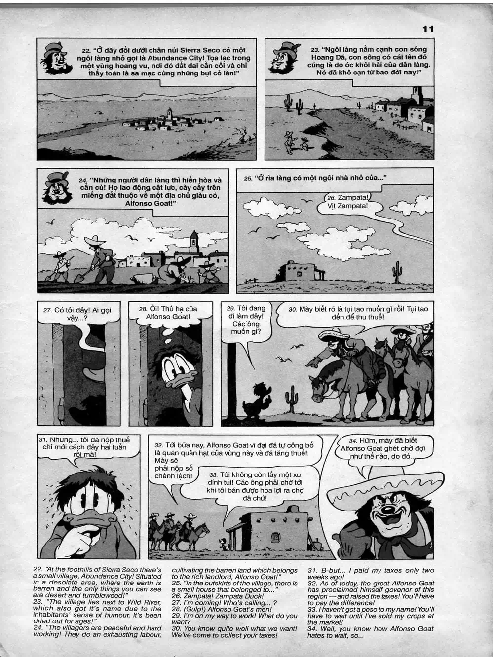 Truyện Tranh Donald Và Bạn Hữu trang 2