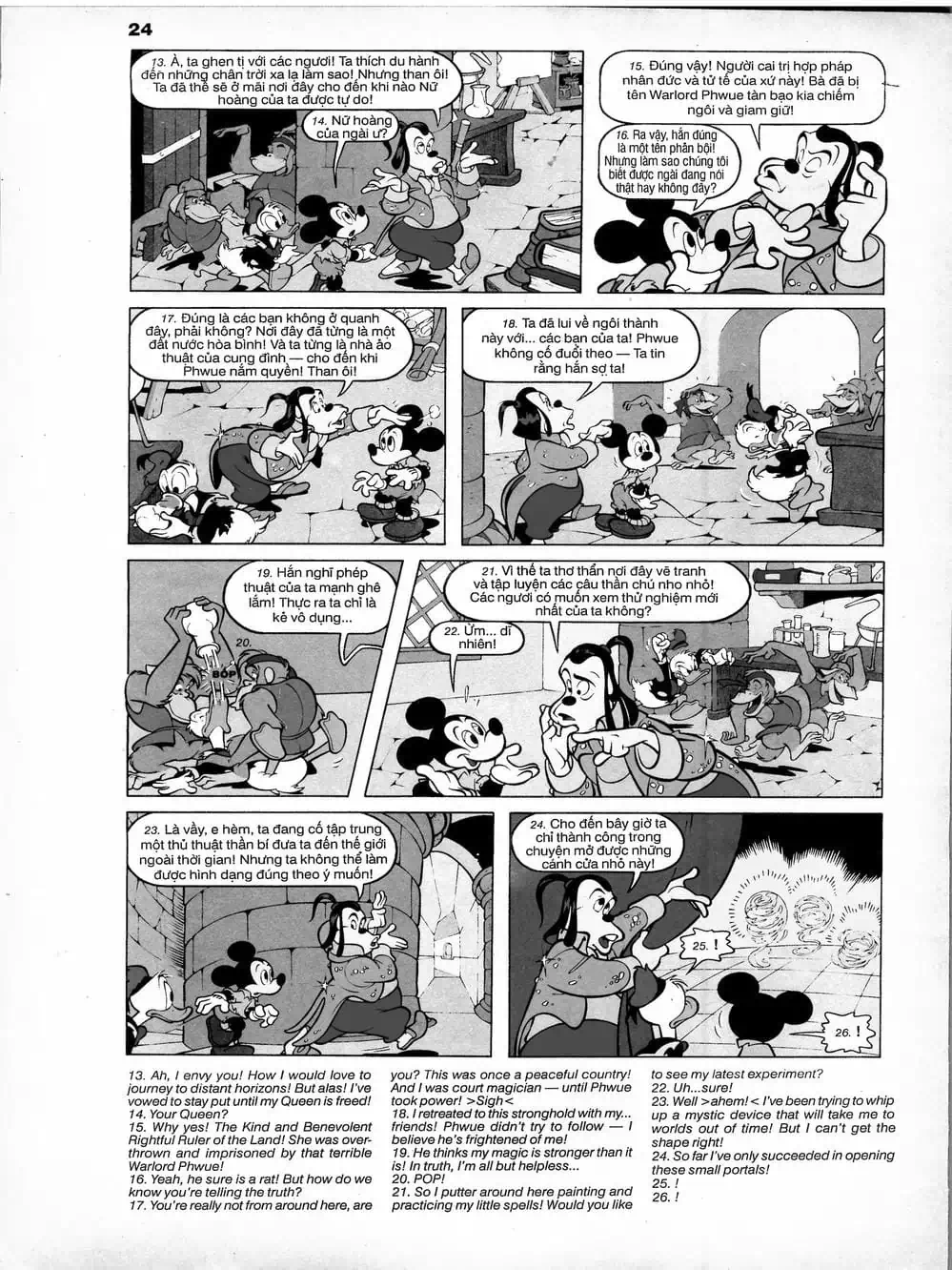 Truyện Tranh Donald Và Bạn Hữu trang 2