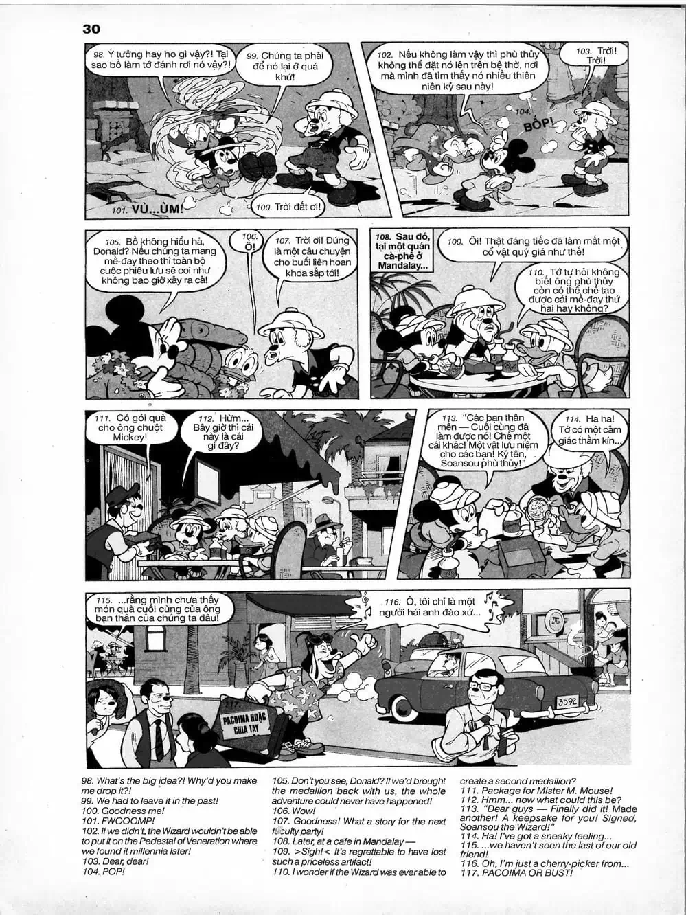 Truyện Tranh Donald Và Bạn Hữu trang 2