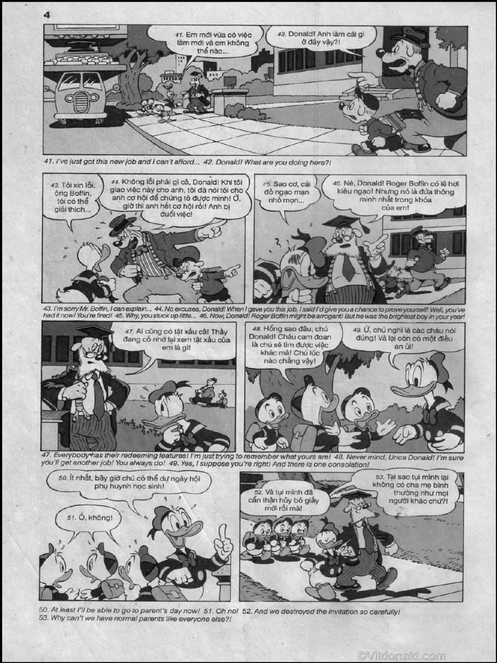 Truyện Tranh Donald Và Bạn Hữu trang 2
