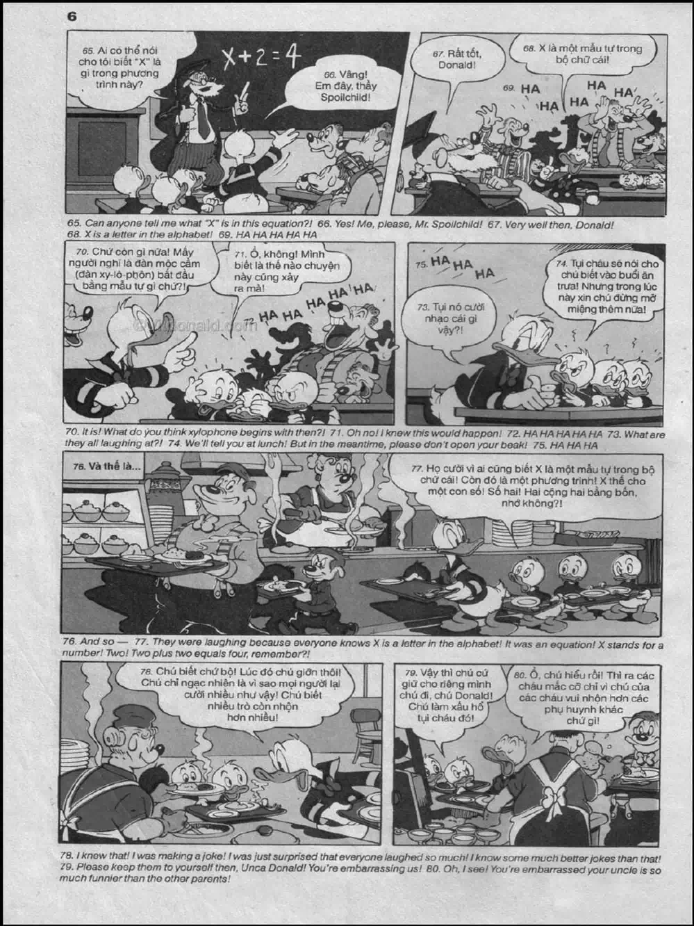Truyện Tranh Donald Và Bạn Hữu trang 2
