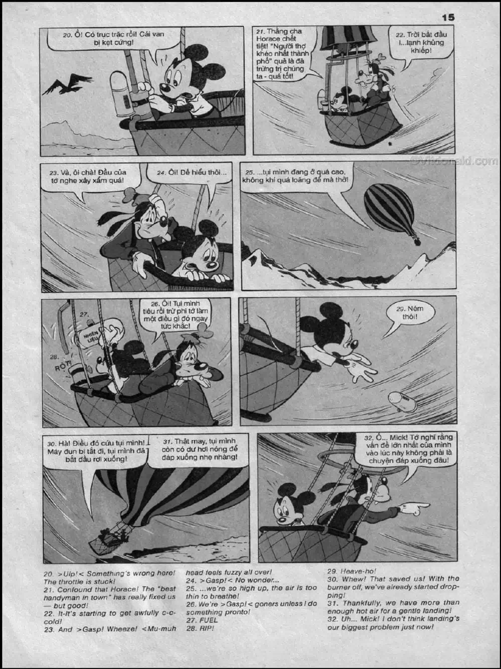 Truyện Tranh Donald Và Bạn Hữu trang 2