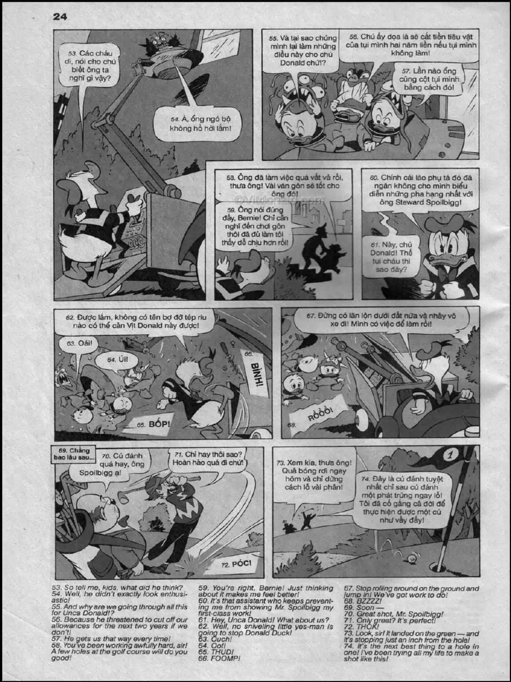 Truyện Tranh Donald Và Bạn Hữu trang 2