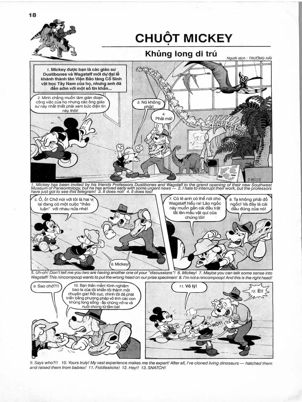 Truyện Tranh Donald Và Bạn Hữu trang 2