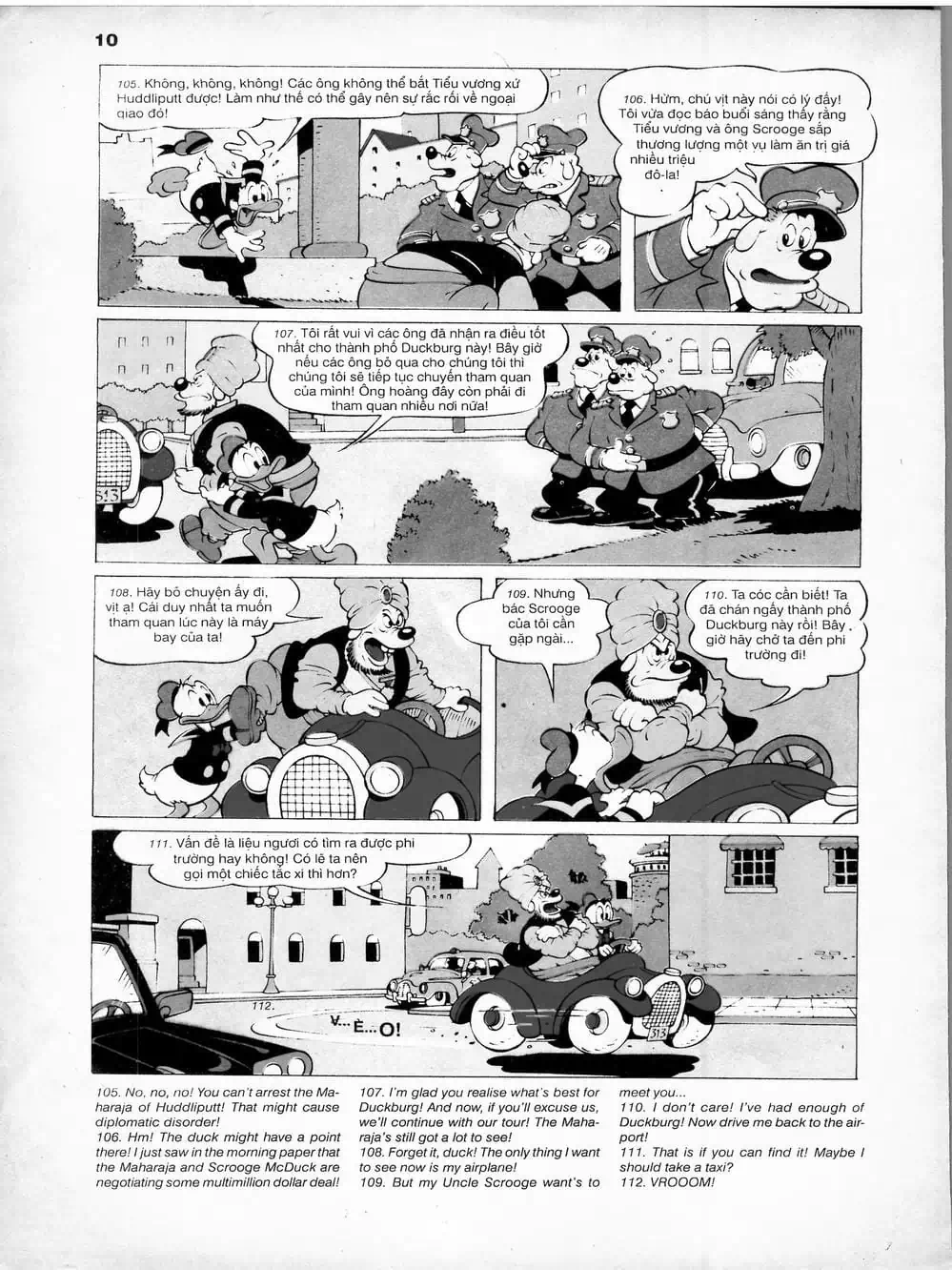 Truyện Tranh Donald Và Bạn Hữu trang 2