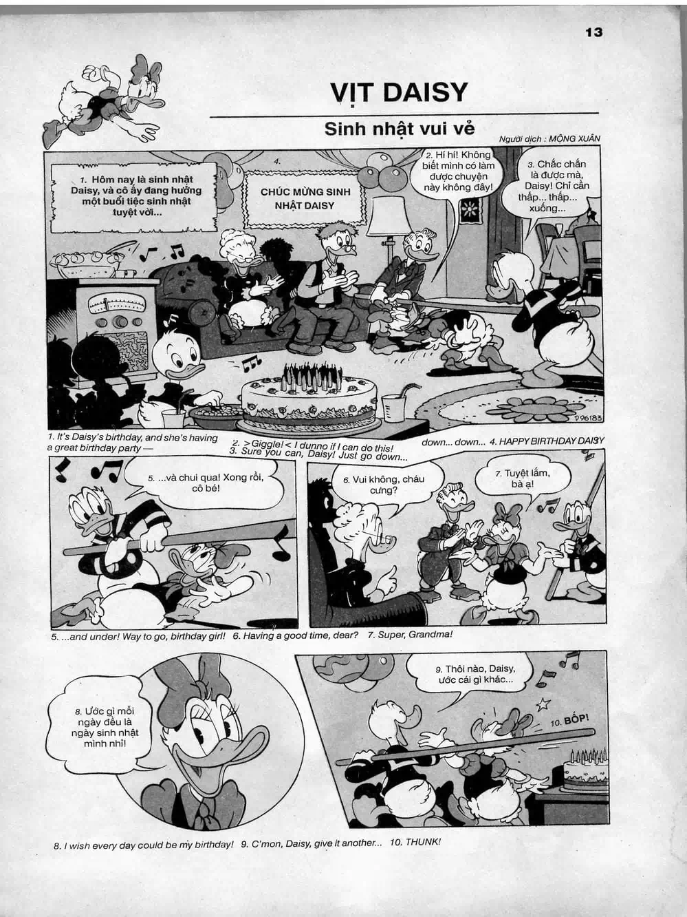 Truyện Tranh Donald Và Bạn Hữu trang 2