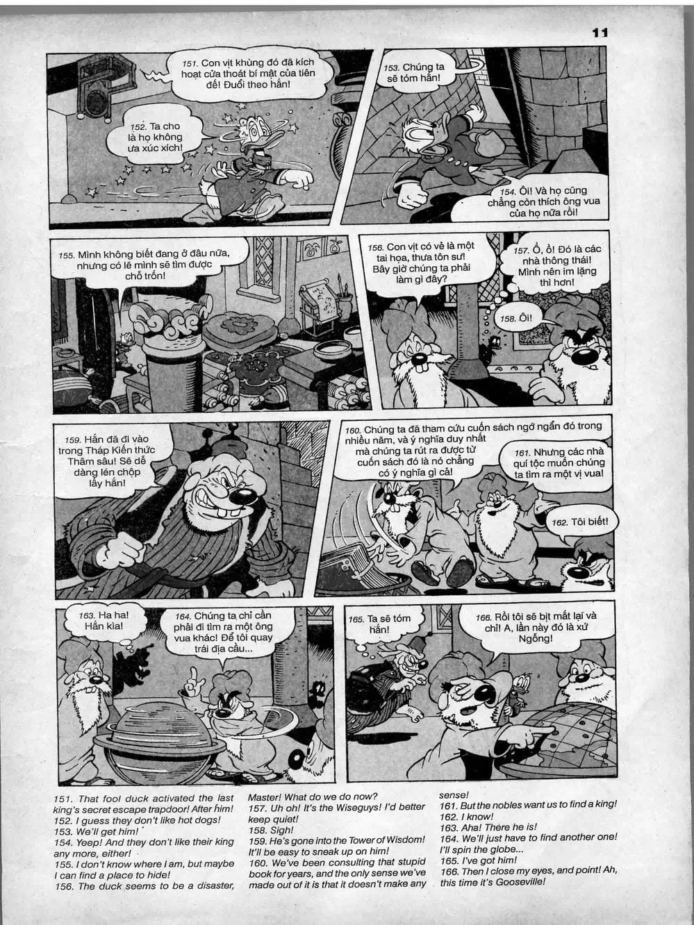 Truyện Tranh Donald Và Bạn Hữu trang 2