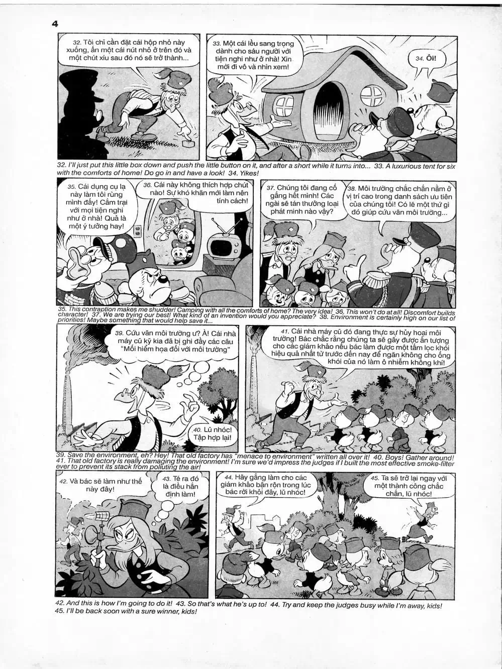 Truyện Tranh Donald Và Bạn Hữu trang 2