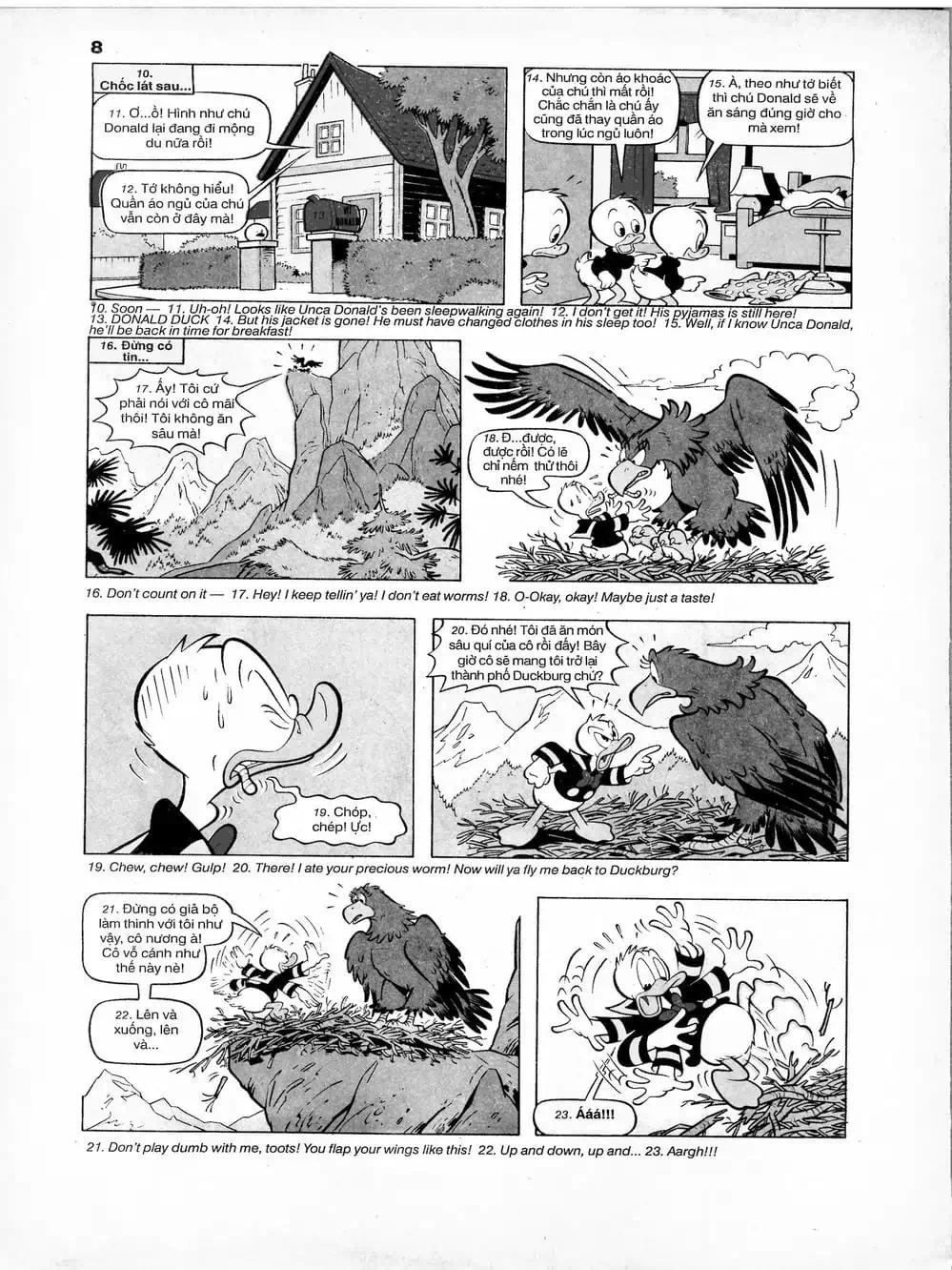 Truyện Tranh Donald Và Bạn Hữu trang 2