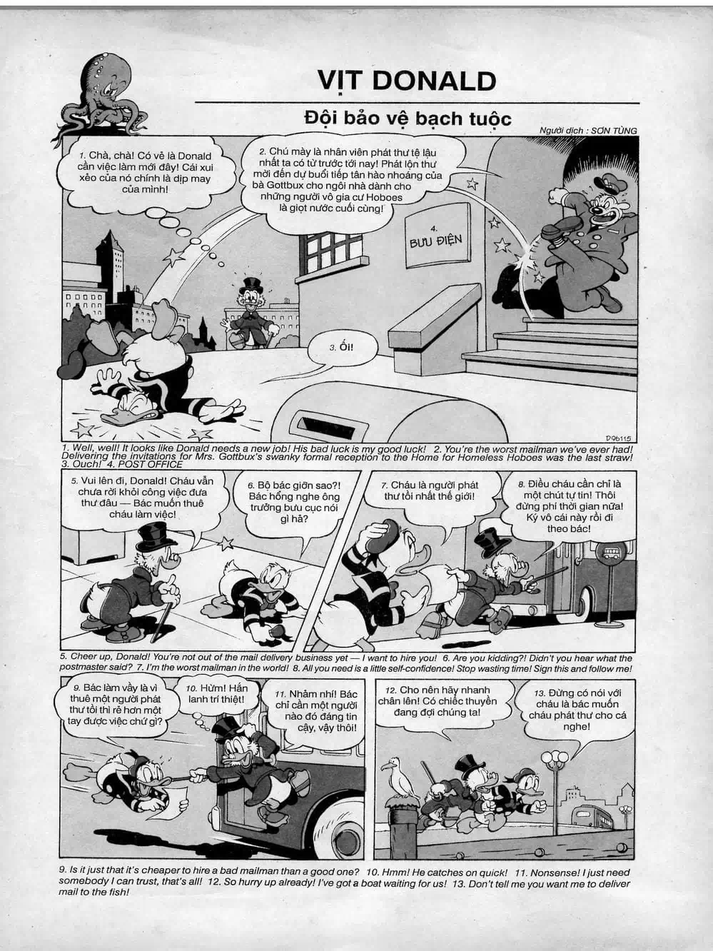Truyện Tranh Donald Và Bạn Hữu trang 2