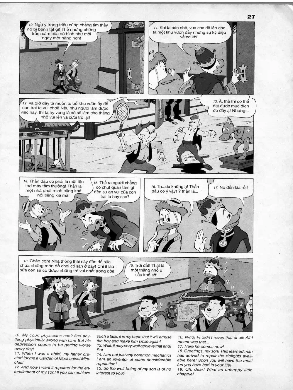 Truyện Tranh Donald Và Bạn Hữu trang 2