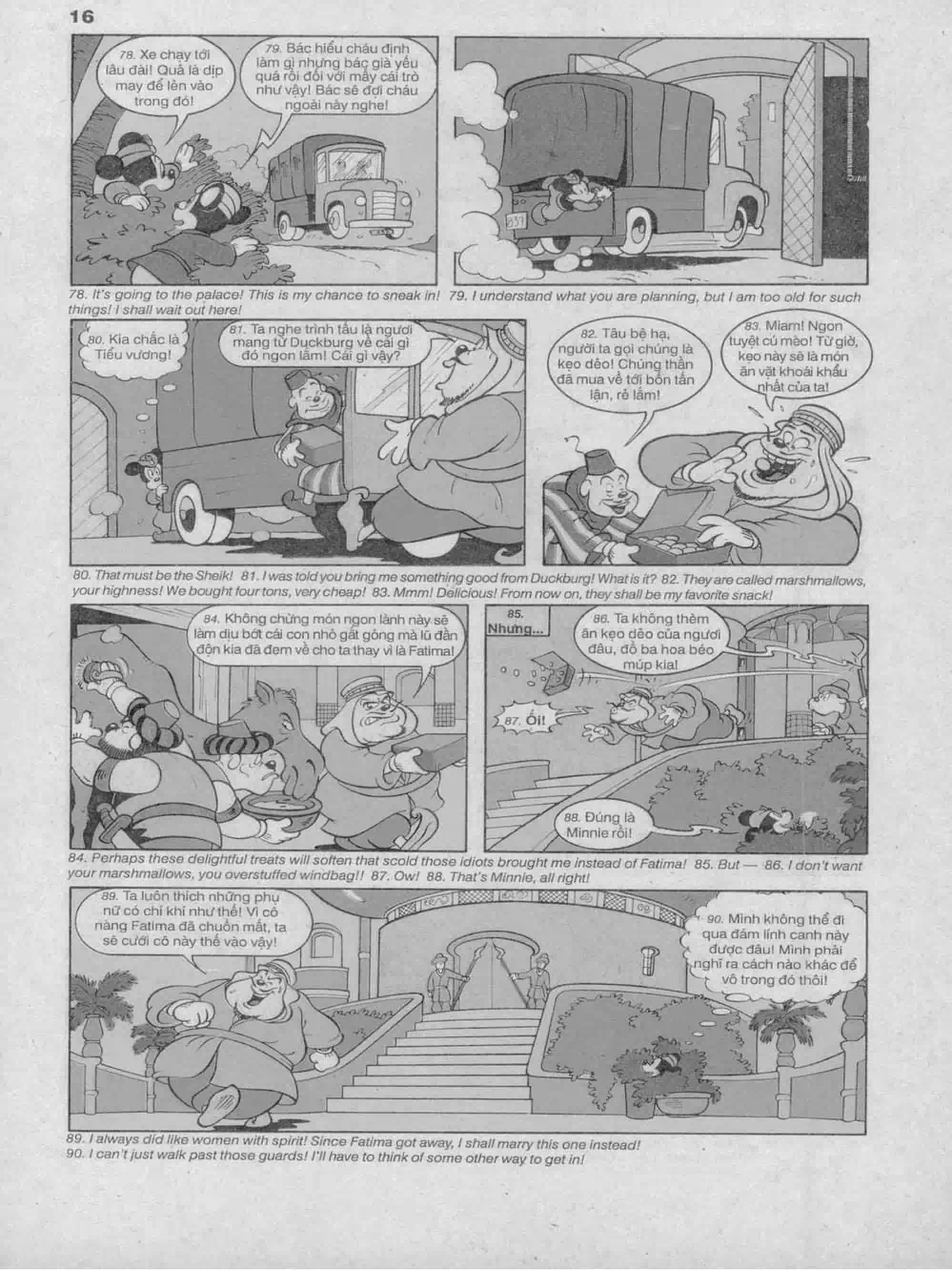 Truyện Tranh Donald Và Bạn Hữu trang 2