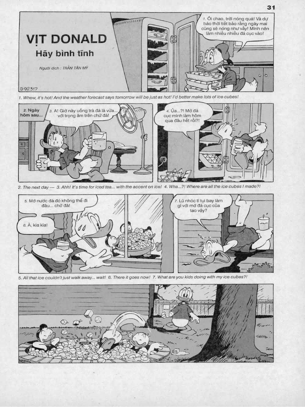 Truyện Tranh Donald Và Bạn Hữu trang 2