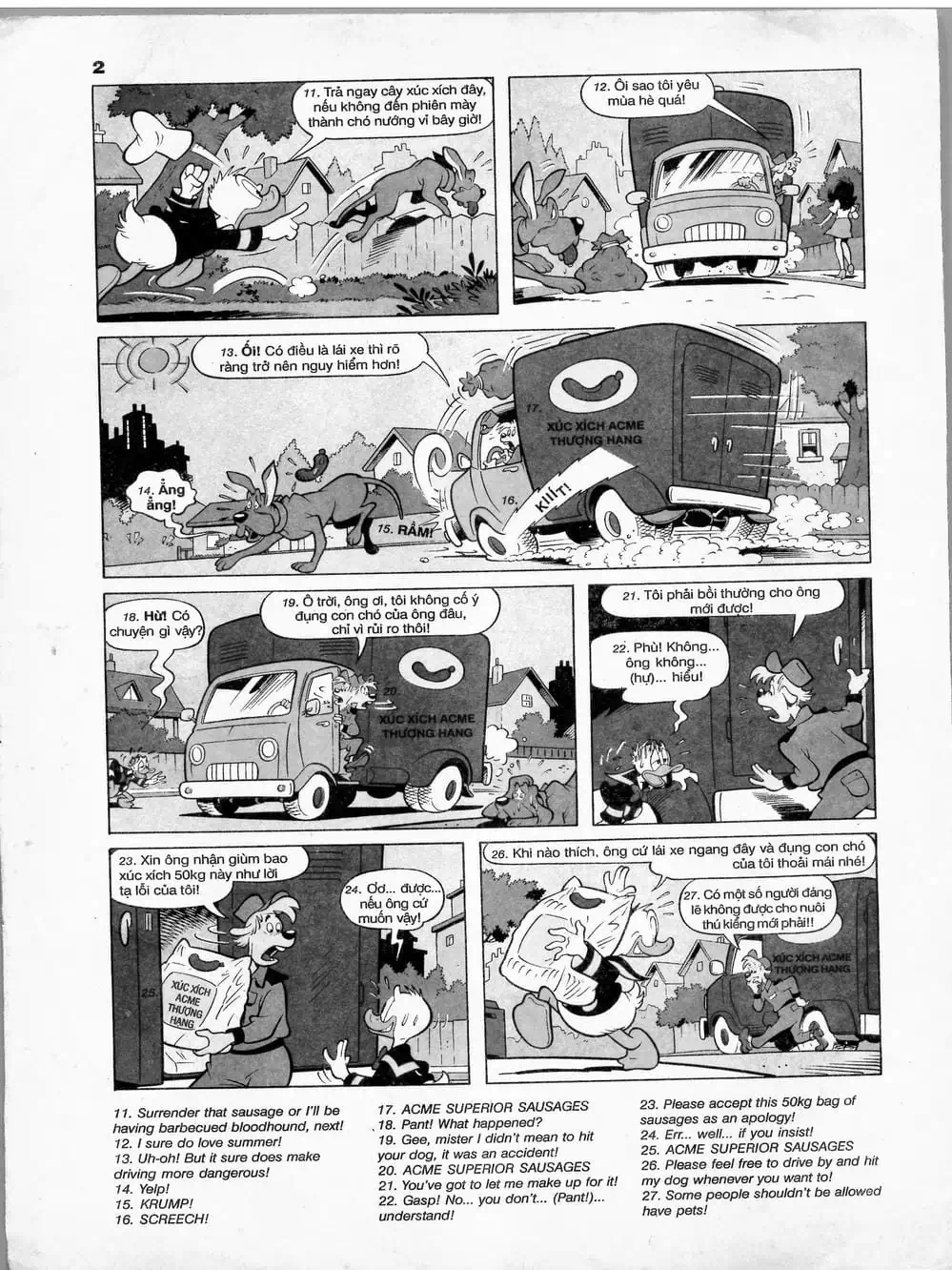 Truyện Tranh Donald Và Bạn Hữu trang 2