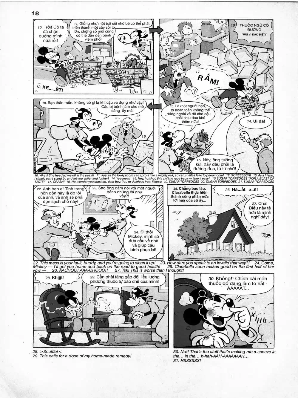 Truyện Tranh Donald Và Bạn Hữu trang 2