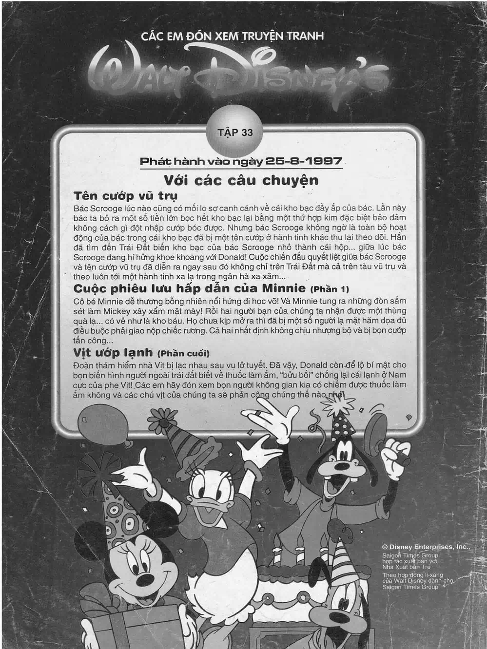 Truyện Tranh Donald Và Bạn Hữu trang 2