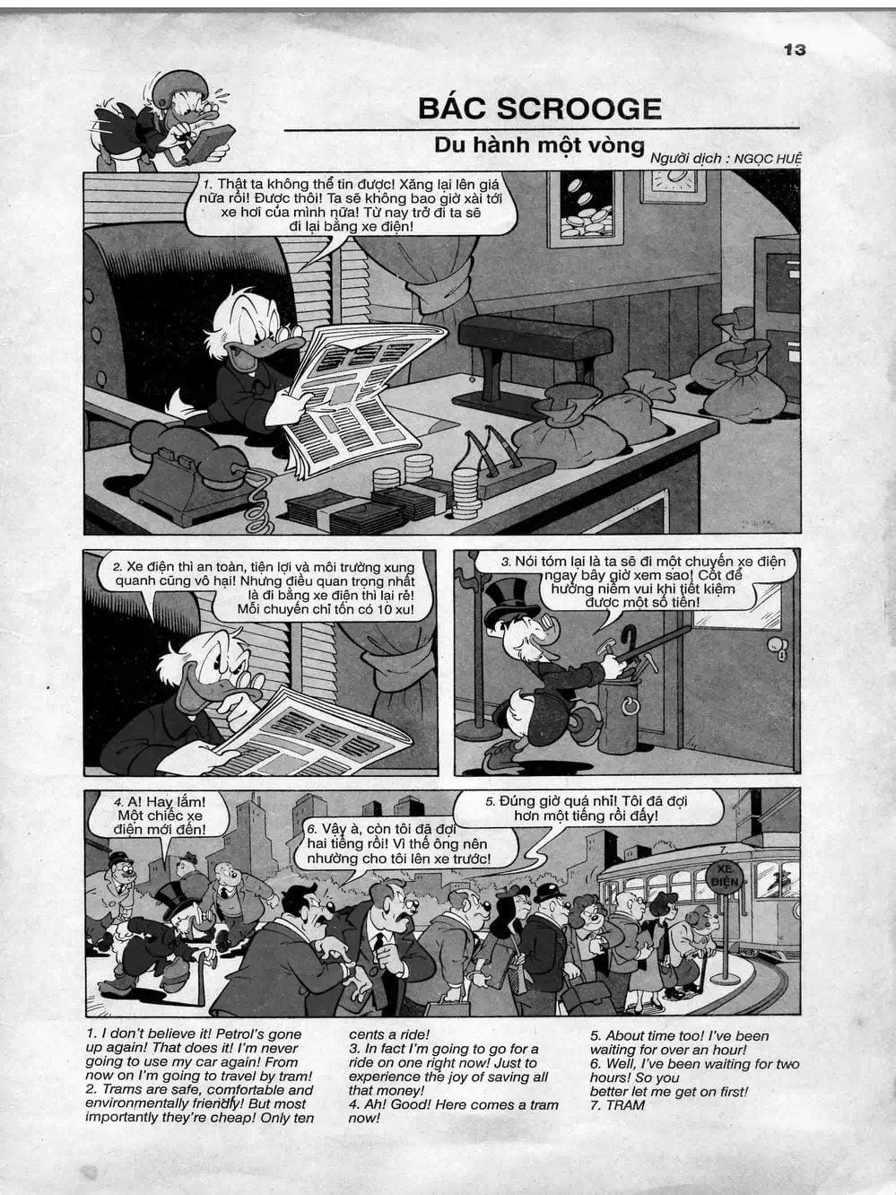 Truyện Tranh Donald Và Bạn Hữu trang 2