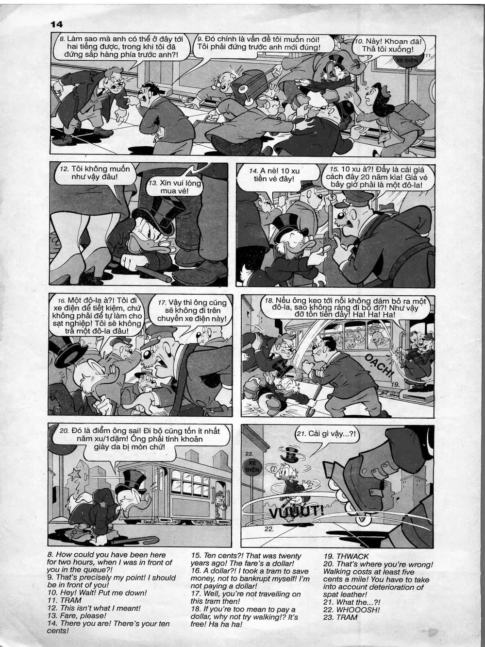 Truyện Tranh Donald Và Bạn Hữu trang 2