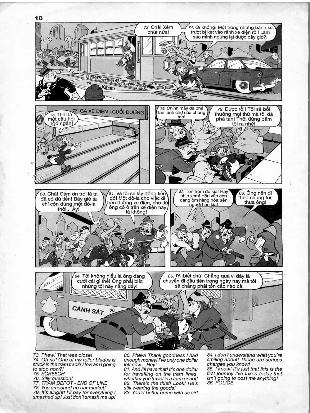 Truyện Tranh Donald Và Bạn Hữu trang 2