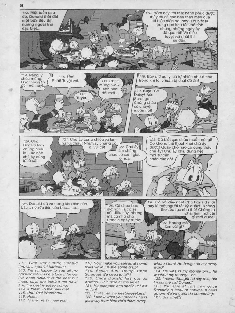Truyện Tranh Donald Và Bạn Hữu trang 2
