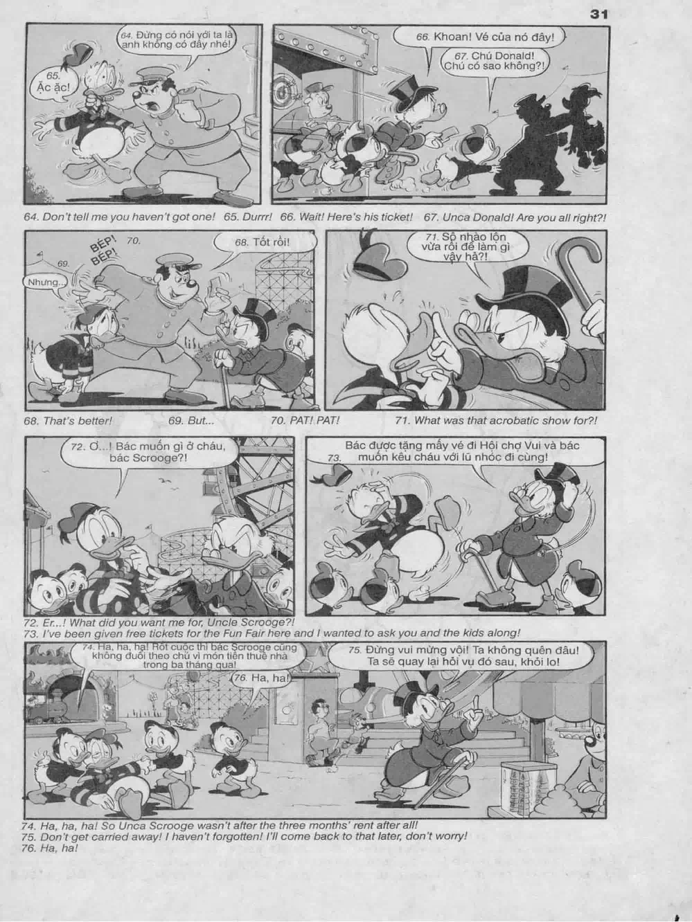 Truyện Tranh Donald Và Bạn Hữu trang 2