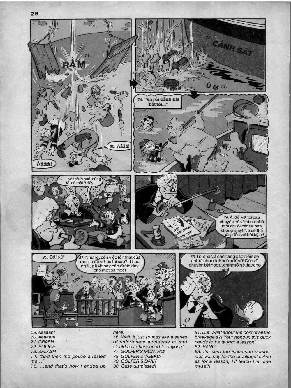 Truyện Tranh Donald Và Bạn Hữu trang 2