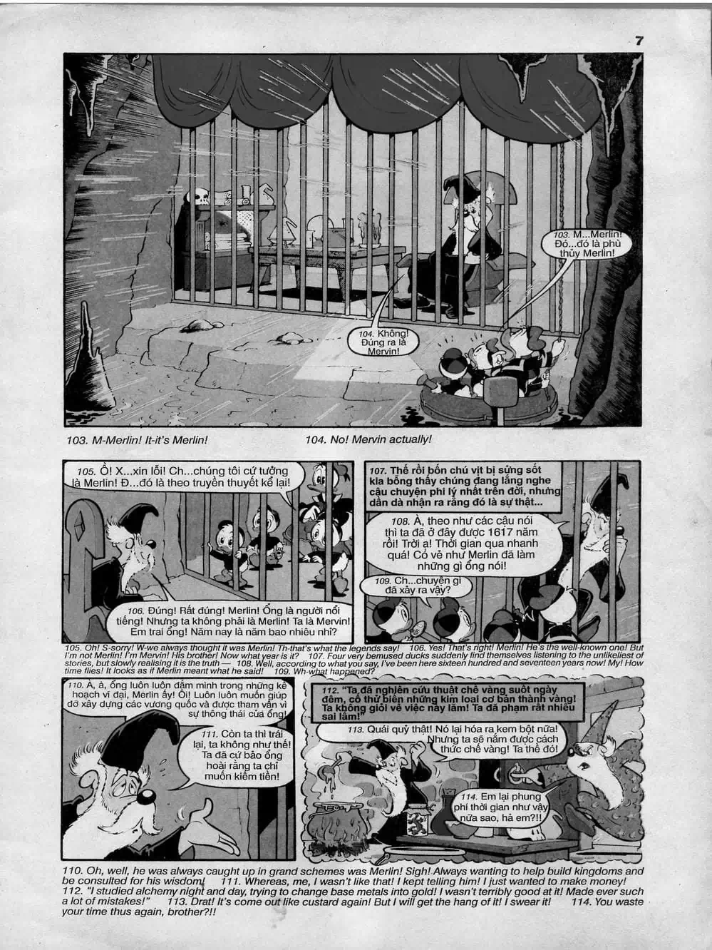 Truyện Tranh Donald Và Bạn Hữu trang 2