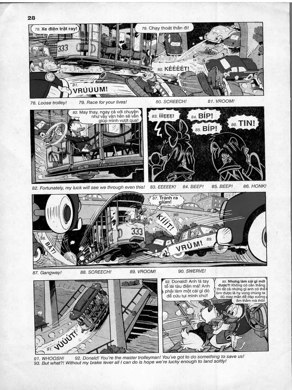 Truyện Tranh Donald Và Bạn Hữu trang 2