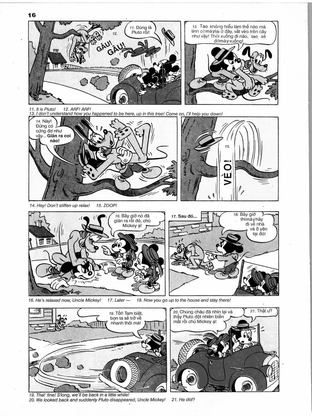 Truyện Tranh Donald Và Bạn Hữu trang 2