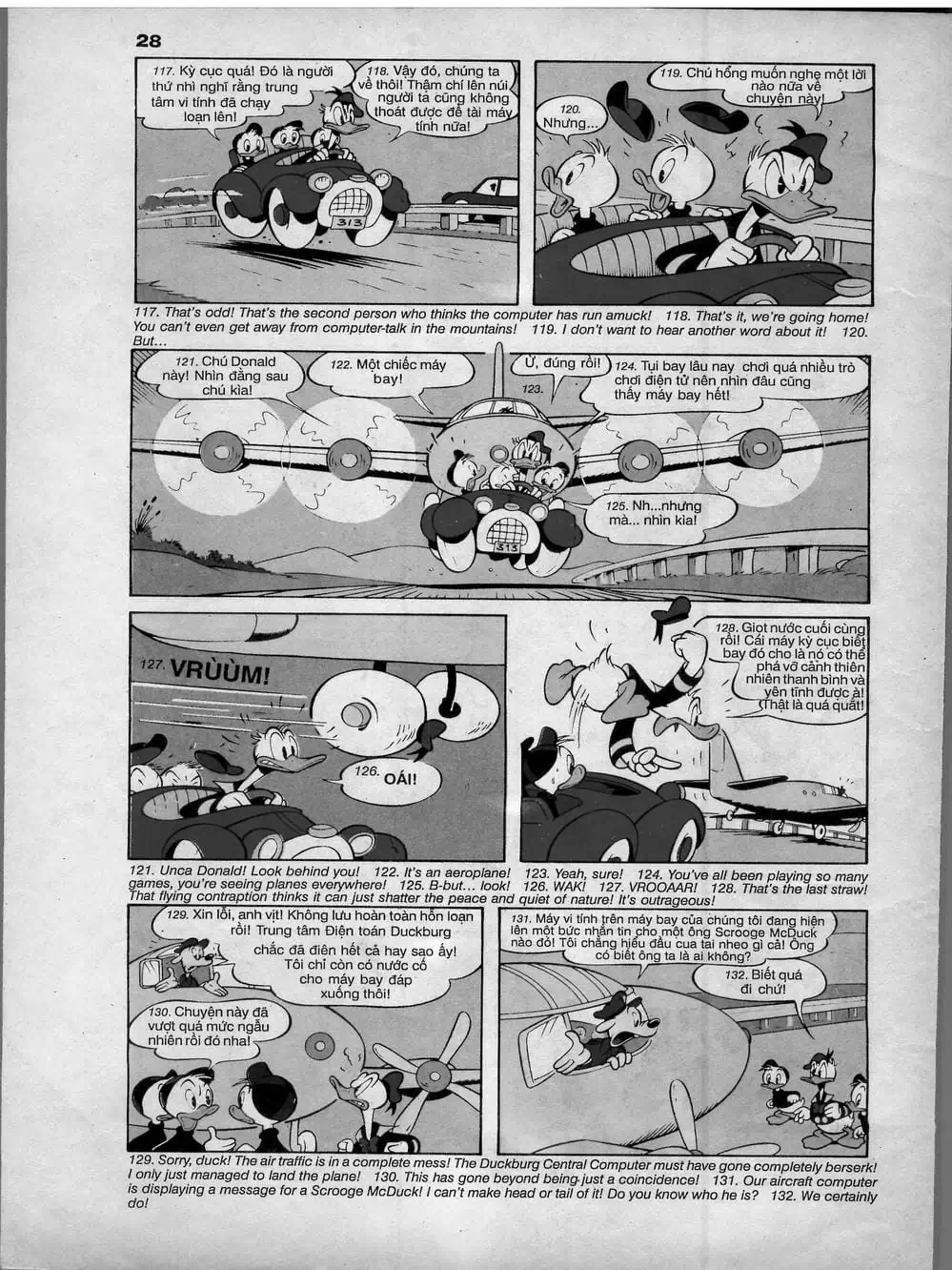Truyện Tranh Donald Và Bạn Hữu trang 2