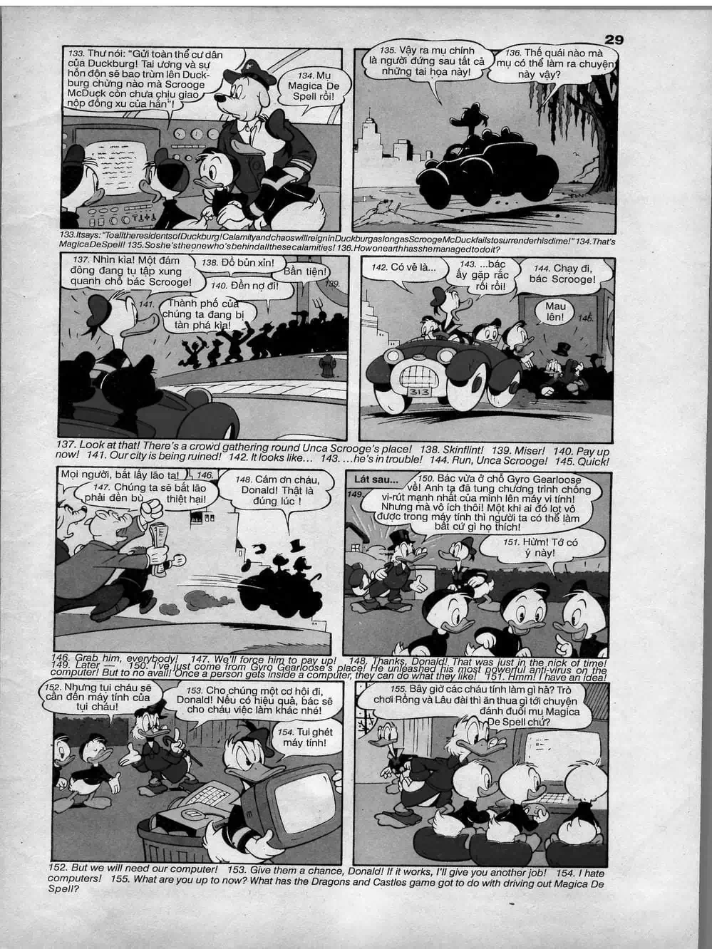 Truyện Tranh Donald Và Bạn Hữu trang 2